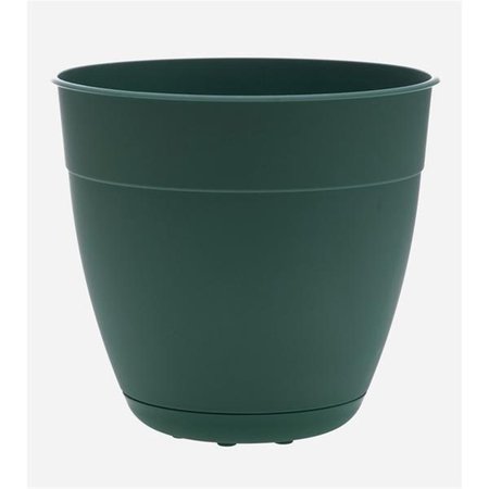 BBQ INNOVATIONS 6 in. Dayton Plastic Ocean Series Planter, Turtle Green BB1679241